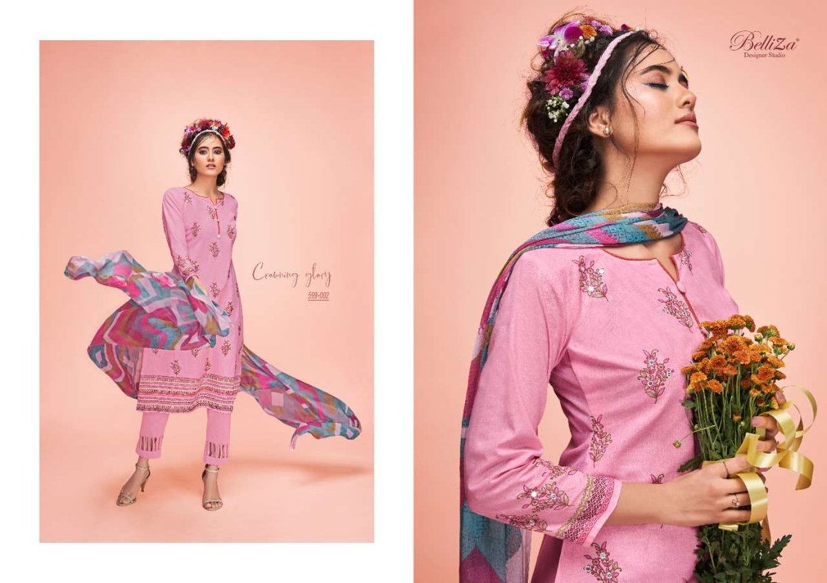 Belliza Designer Ahalya 599-001 to 599-010 Series 2