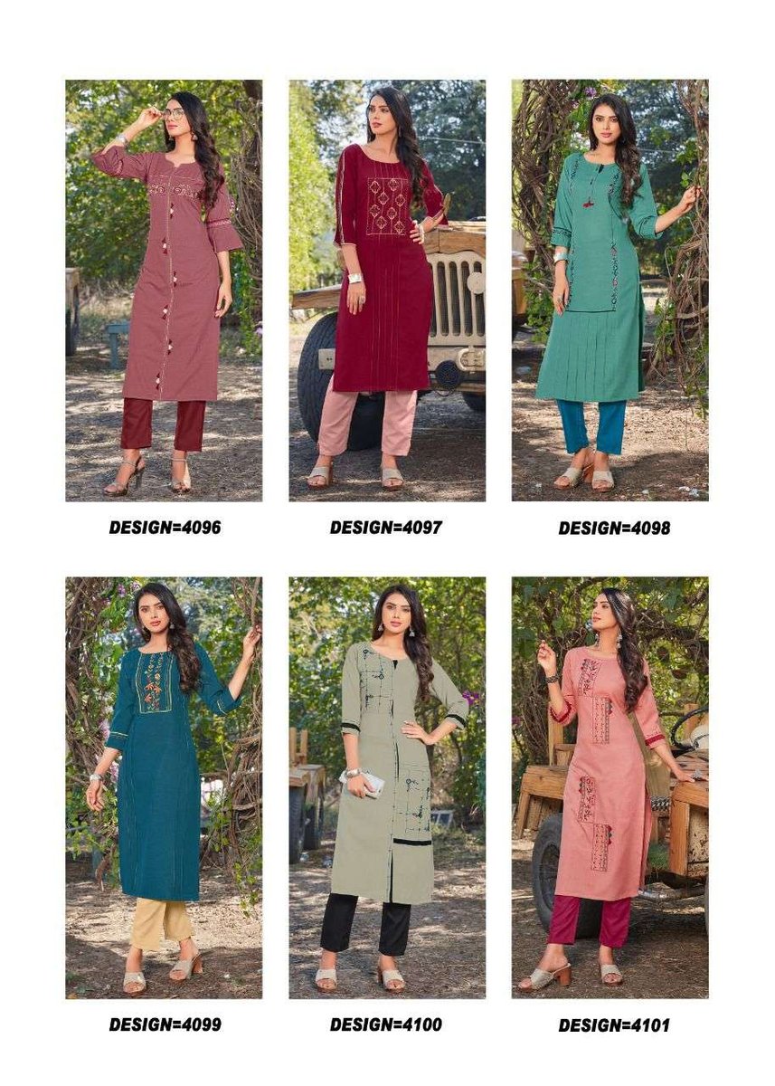 Dehliz Trends Raashi 4096-4101 Series 7