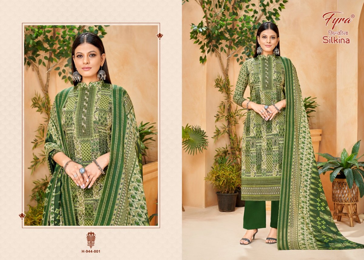 Alok Suit Fyra Silkina 944-001 to 944-010 Series 1