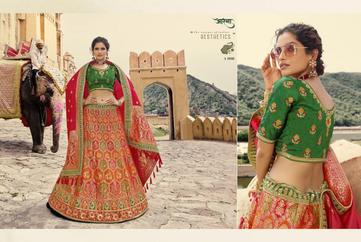 Aarna Lehenga A-1101 to A-1109 Series 7