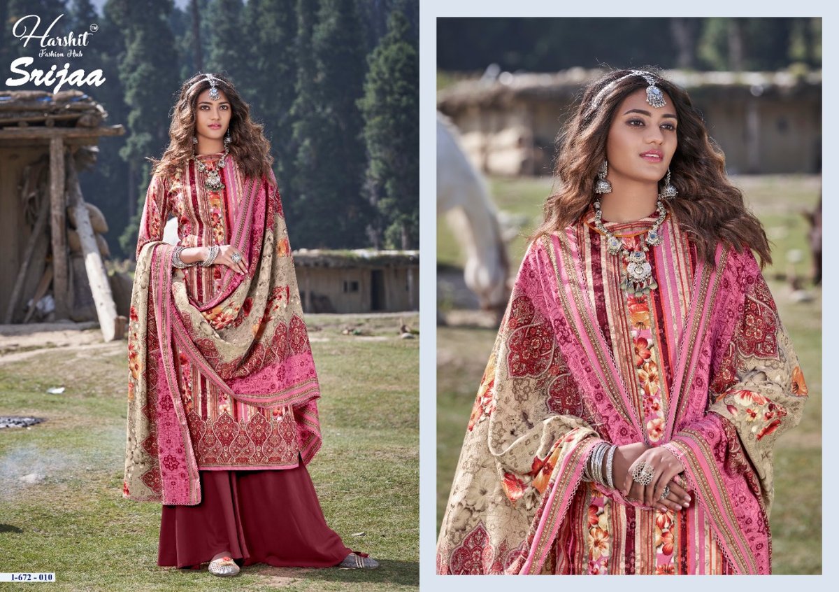 Harshit Fashion Srijaa 672-001-672-010 Series 10
