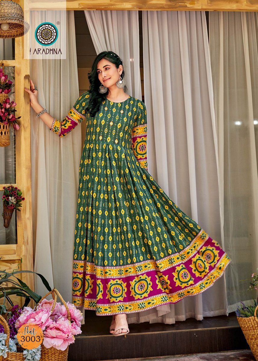 Aradhna Fashion Ikat Vol-3 3001-3012 Series 3