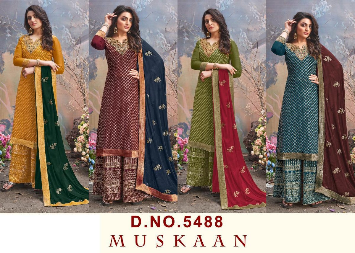 Glossy Muskaan 5488 Colors 5
