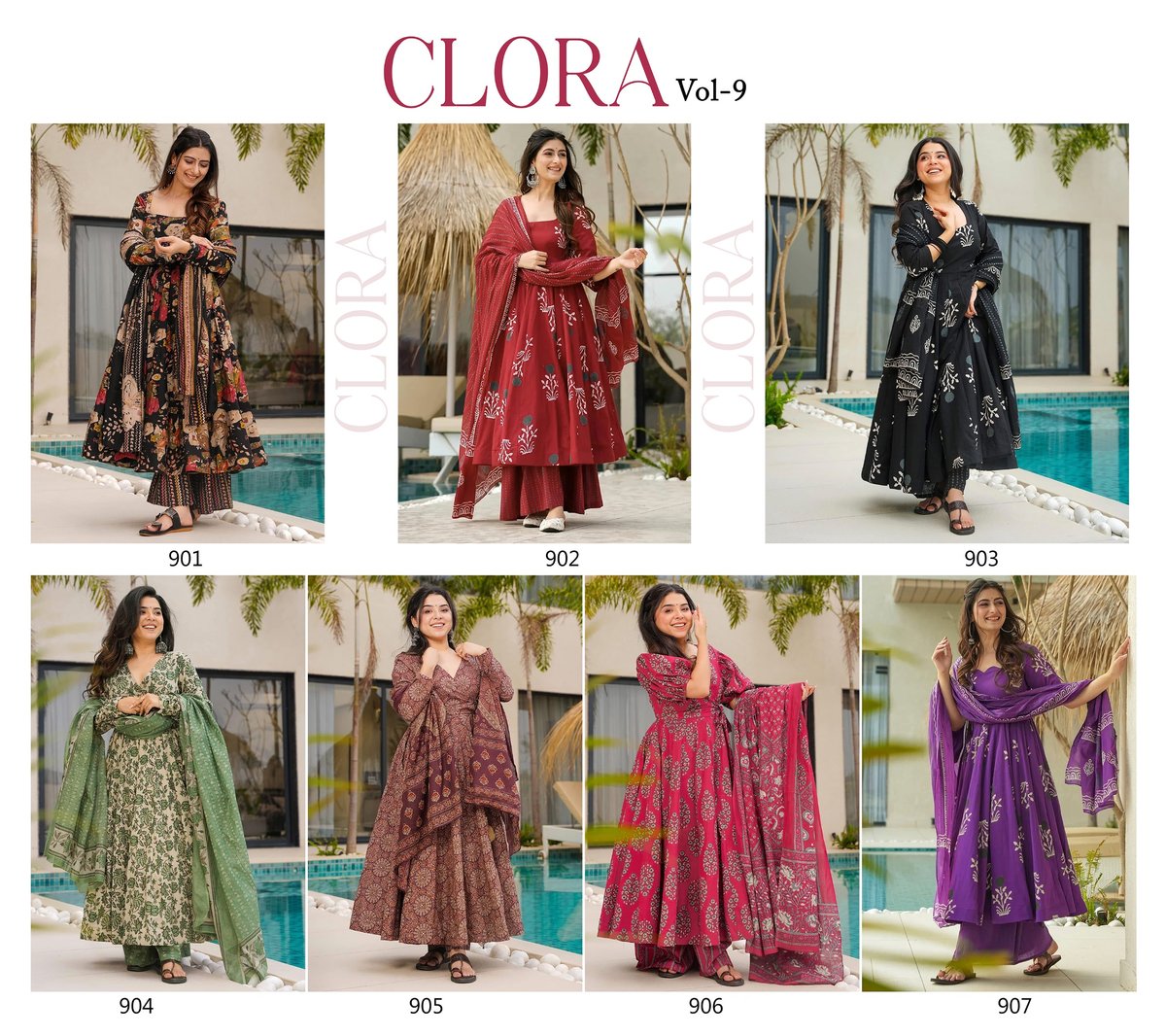 LUCAYA CLORA VOL-09 901 TO 907 8