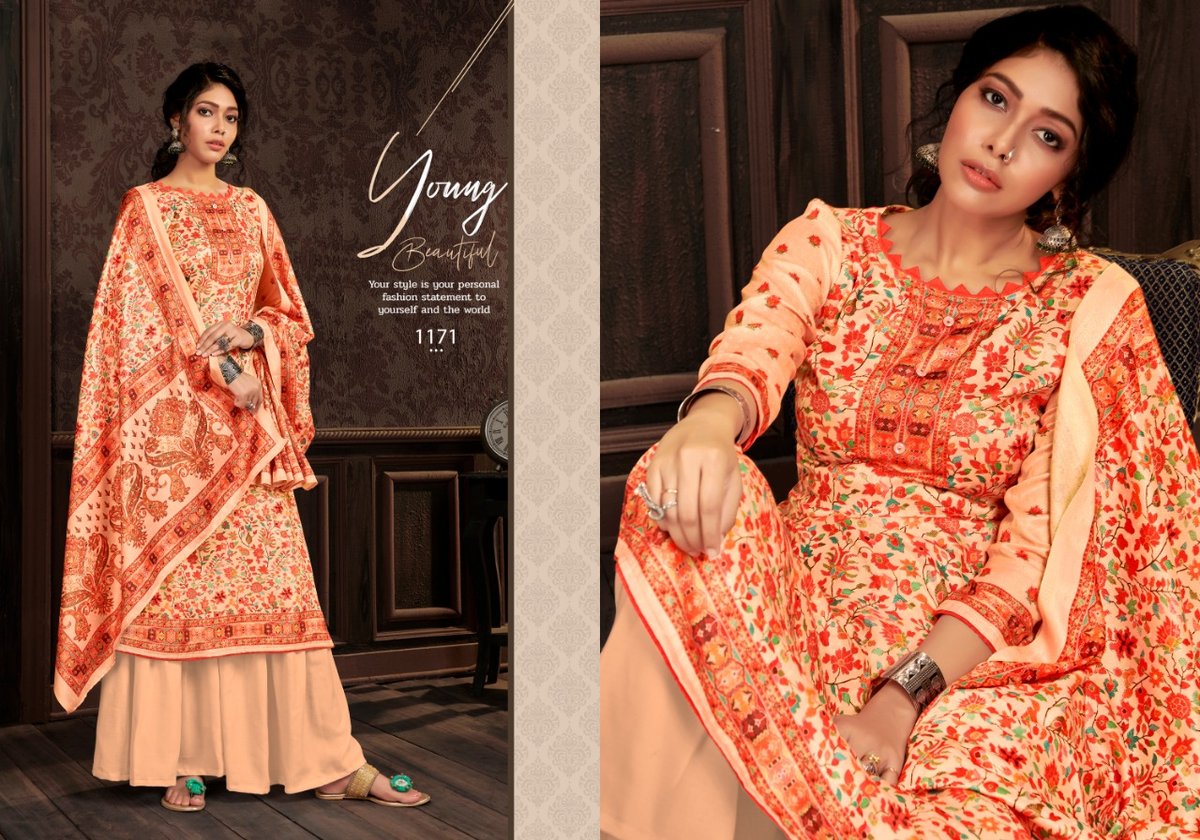 Bipson Prints Kashmiri Queen Vol-7 1170-1173 Series 2