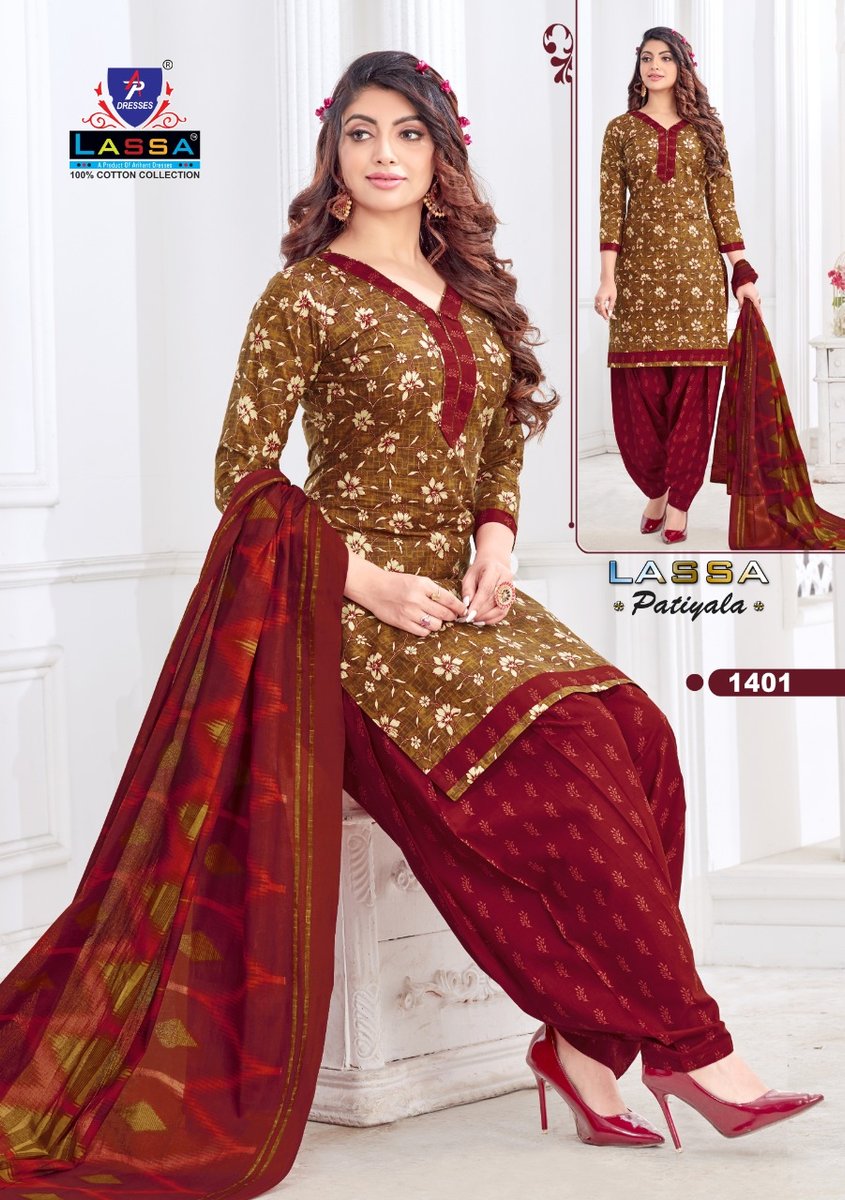 AP Dresses Lassa Patiyala Vol-14 1401-1410 Series 1