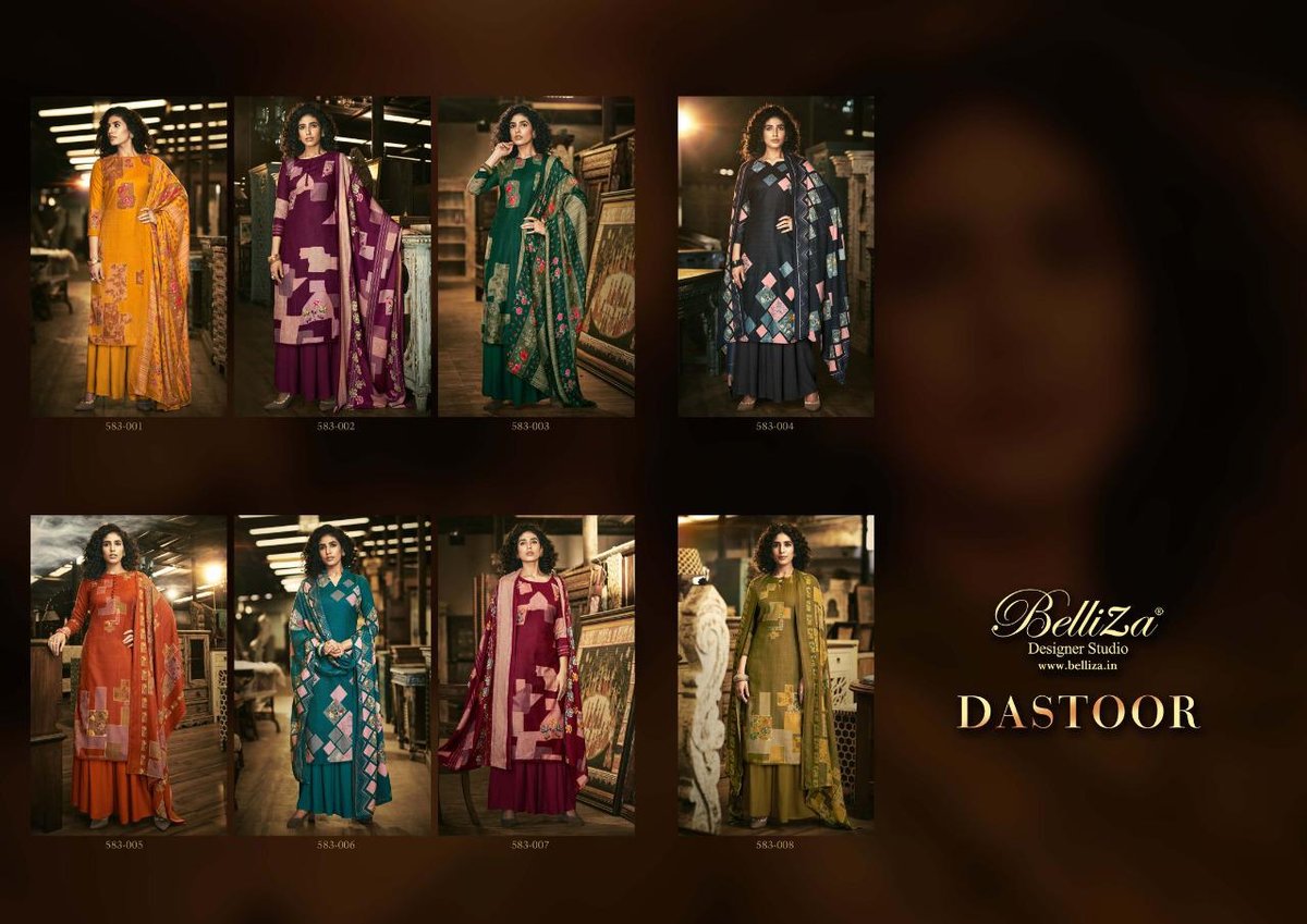 Belliza Designer Dastoor 583-001 to 583-008 Series 9