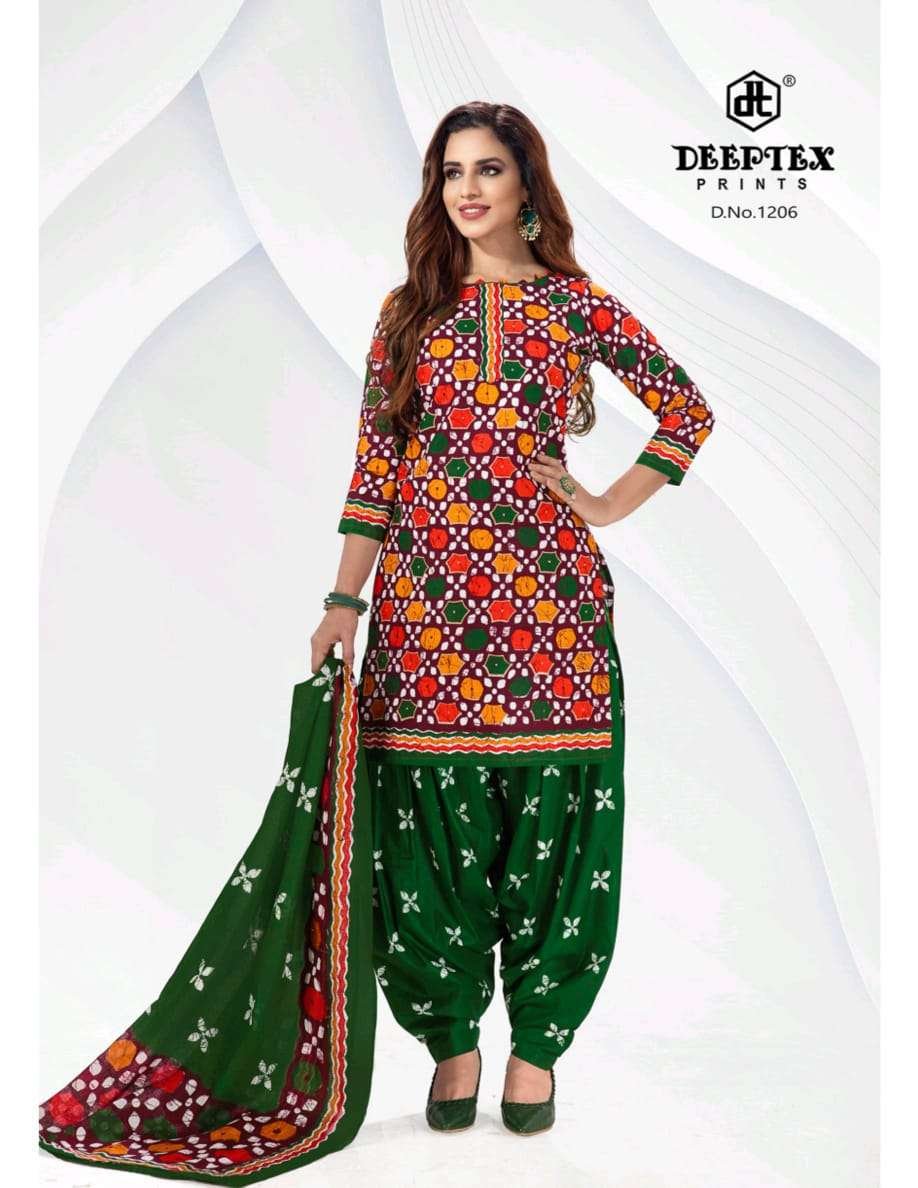Deeptex Prints Batik Plus Vol-12 1201-1210 Series 6
