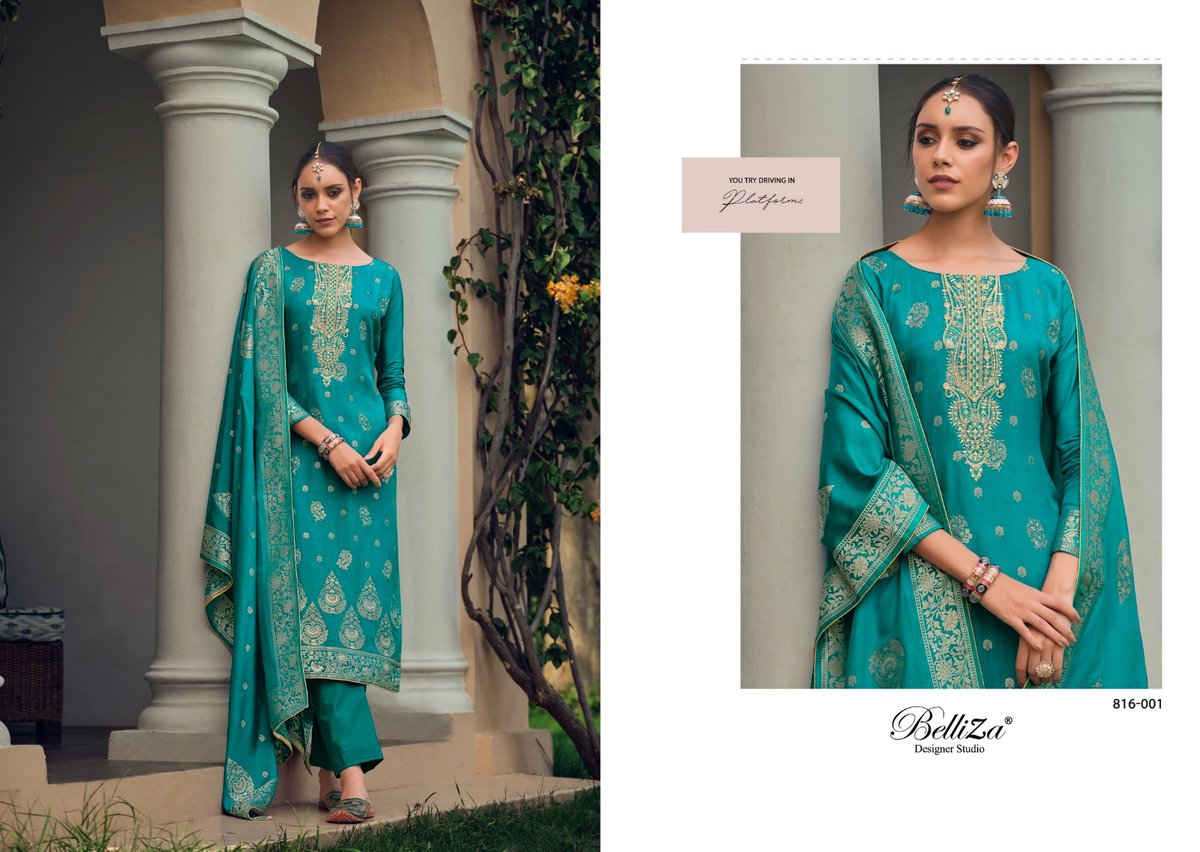 Belliza Designer Studio Lashkara 816-001 to 816-006 Series 1