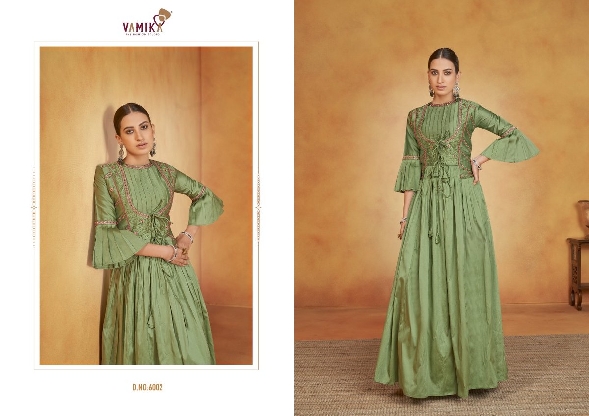 Vamika Fashion Pallavi Vol-1 6001-6008 Series 2