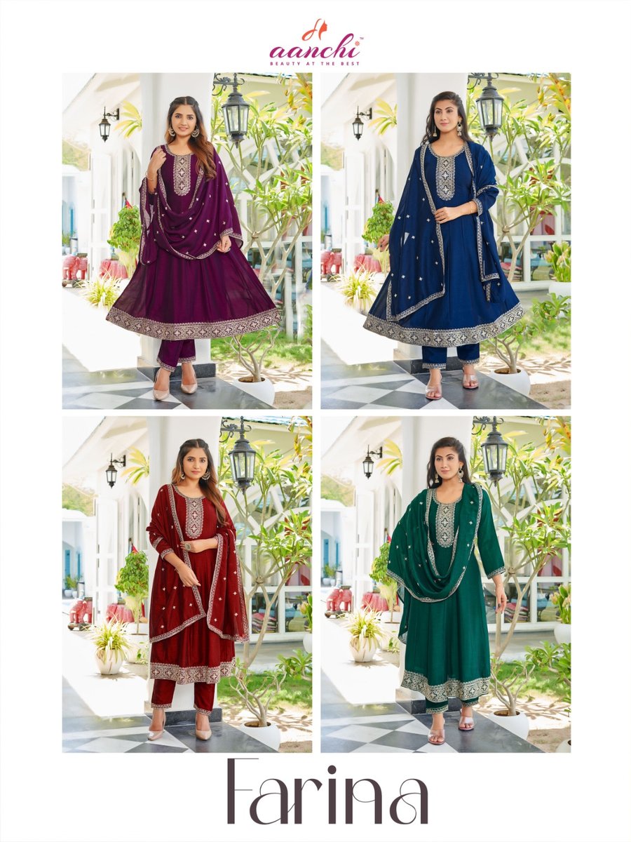 AANCHI KURTIS FARINA 1001 TO 1004 5