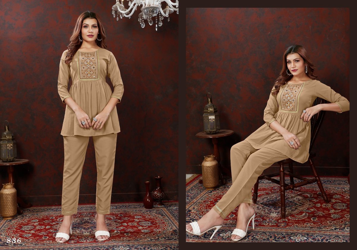 MOKSH CO-ORD SET KARIGARI 831 TO 836 6