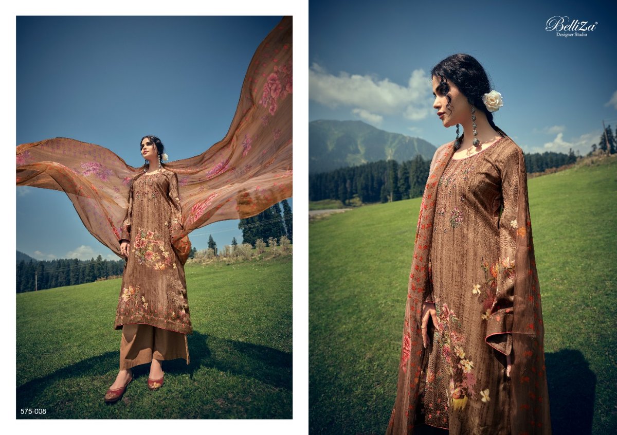 Belliza Designer Kimaya 575-001 to 575-010 Series 8