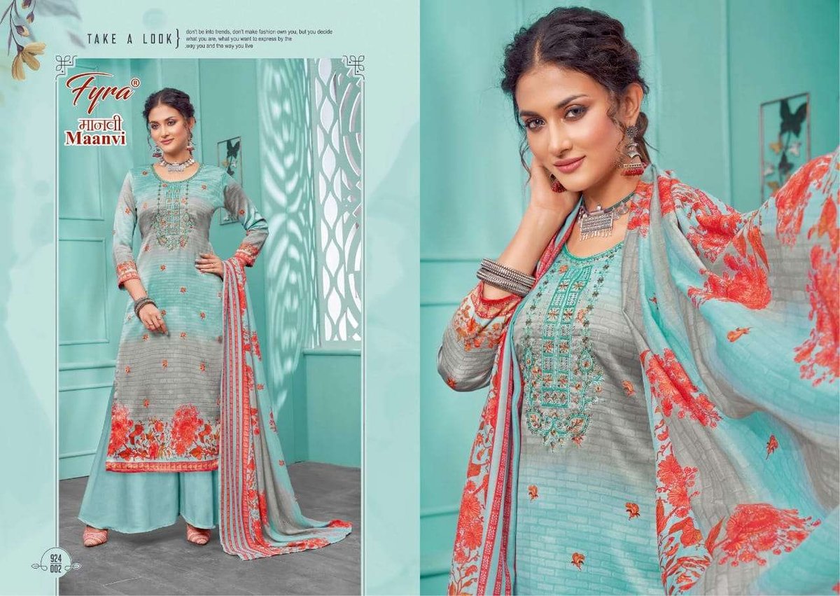 Alok Suit Fyra Maanvi 924-001 to 924-010 Series 2