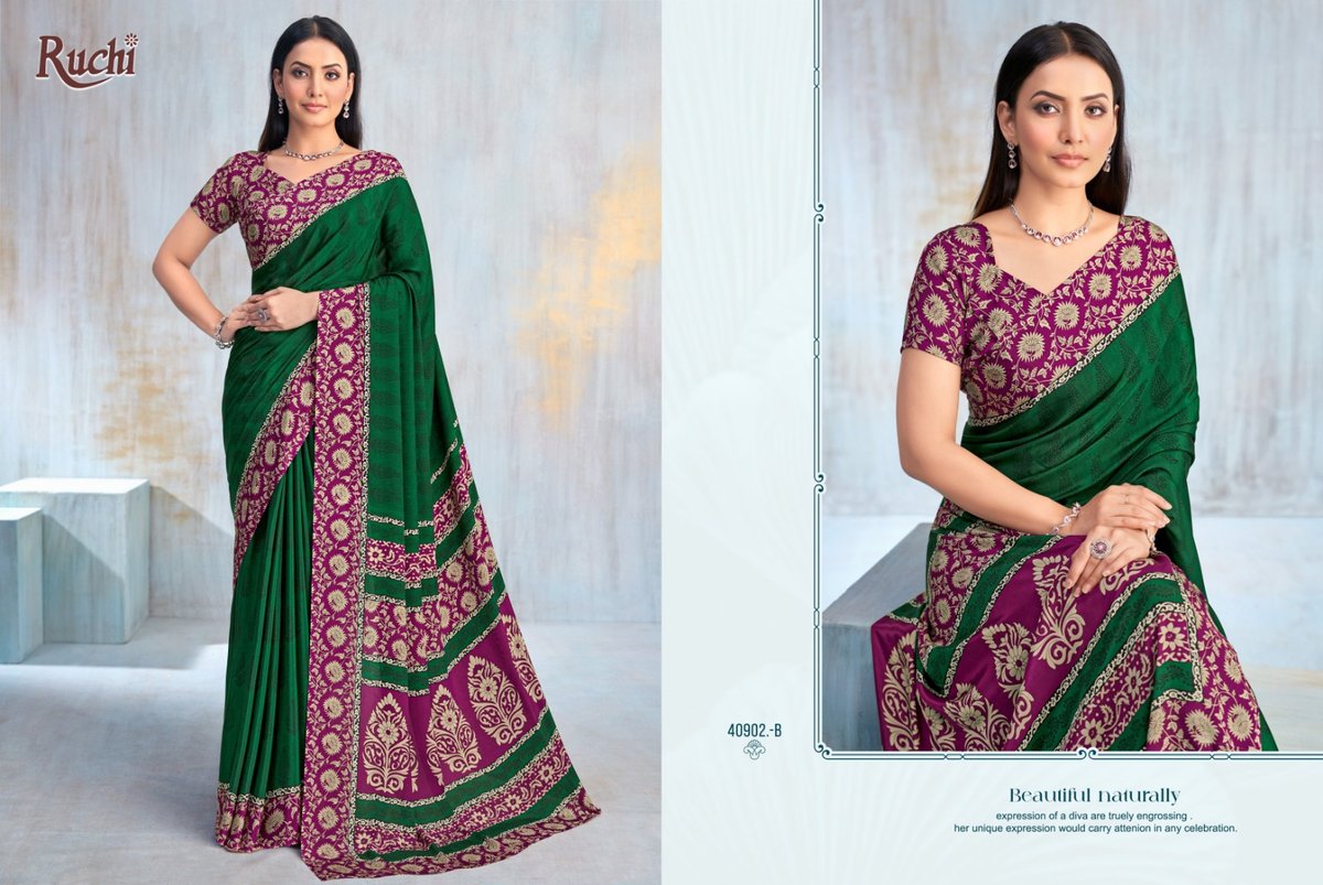 RUCHI VIVANTA SILK VOL-42 40901A TO 40903D 5