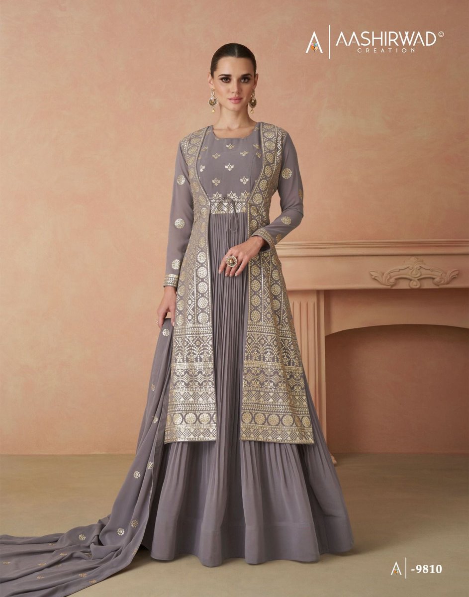 Aashirwad Creation Andaz 9810-9812 Series 1