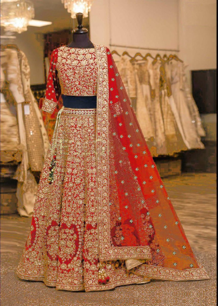 DJ Bridal Designer Lehenga DJ-128 Colors 5