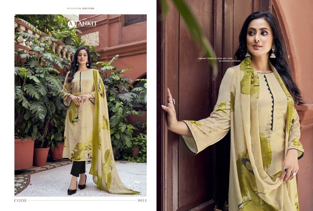Ankit Fashion Abstract Flow 9007-9012 Series 5