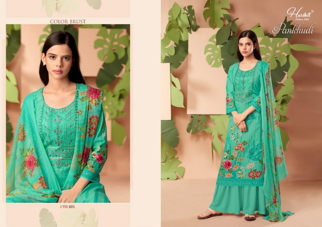 Harshit Fashion Pankhudi 1713-001 to 1713-010 Series 5