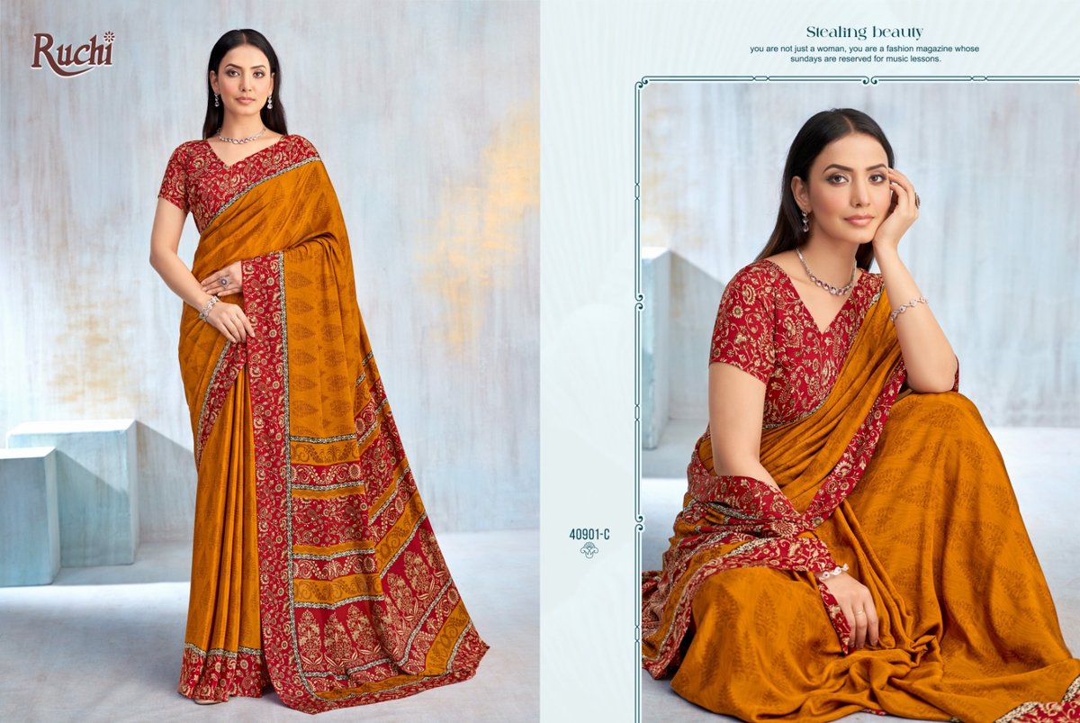 RUCHI VIVANTA SILK VOL-42 40901A TO 40903D 2