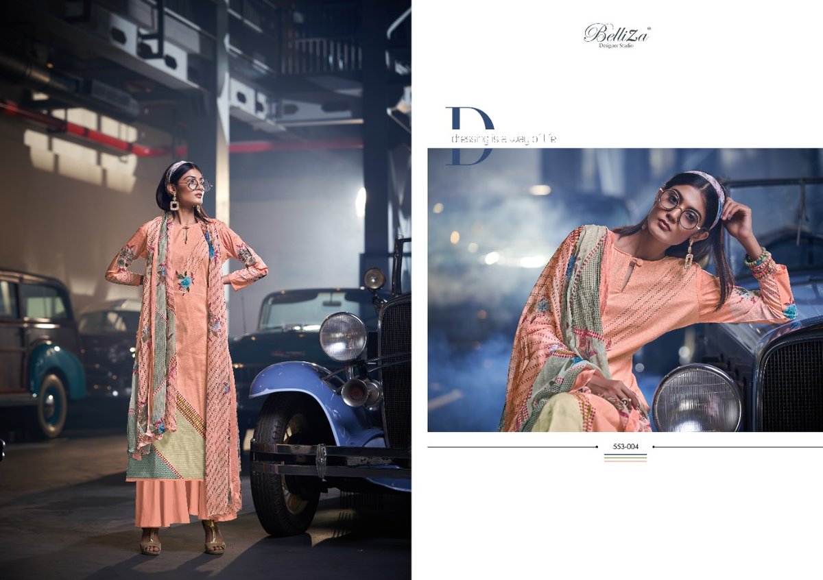 Belliza Designer Tahira 553-001 to 553-008 Series 4