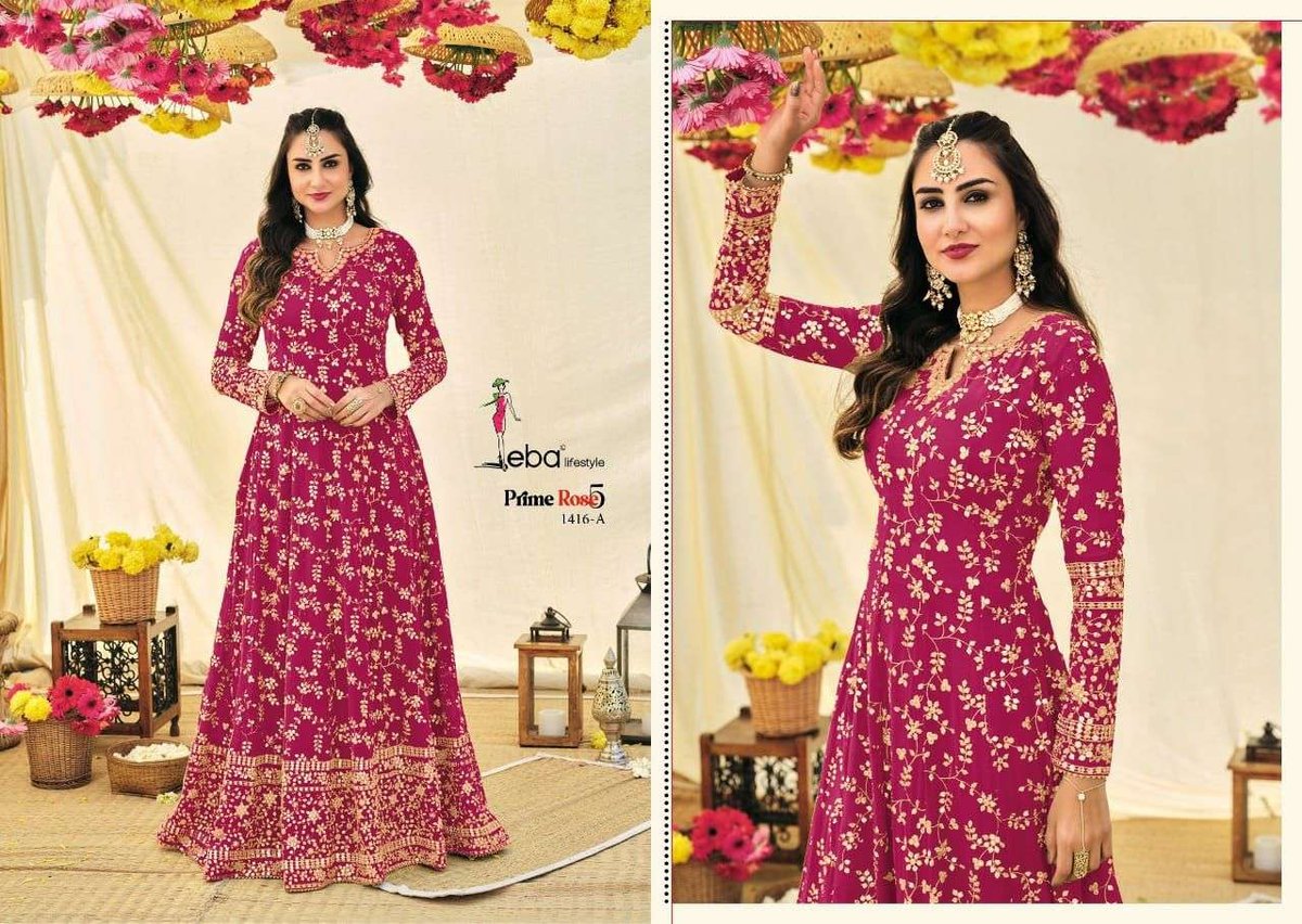 Eba Lifestyle Prime Rose Vol-5 1416 Colors 1