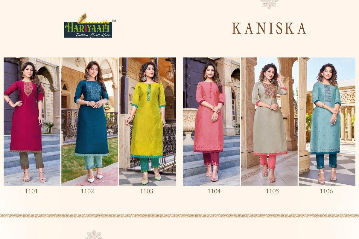 Hariyaali Fashion Kanishka 1101-1106 Series 7