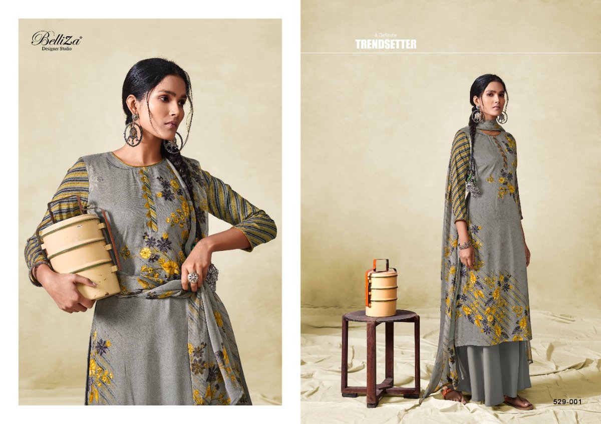 Belliza Designer Richa 529-001 to 529-010 Series 1