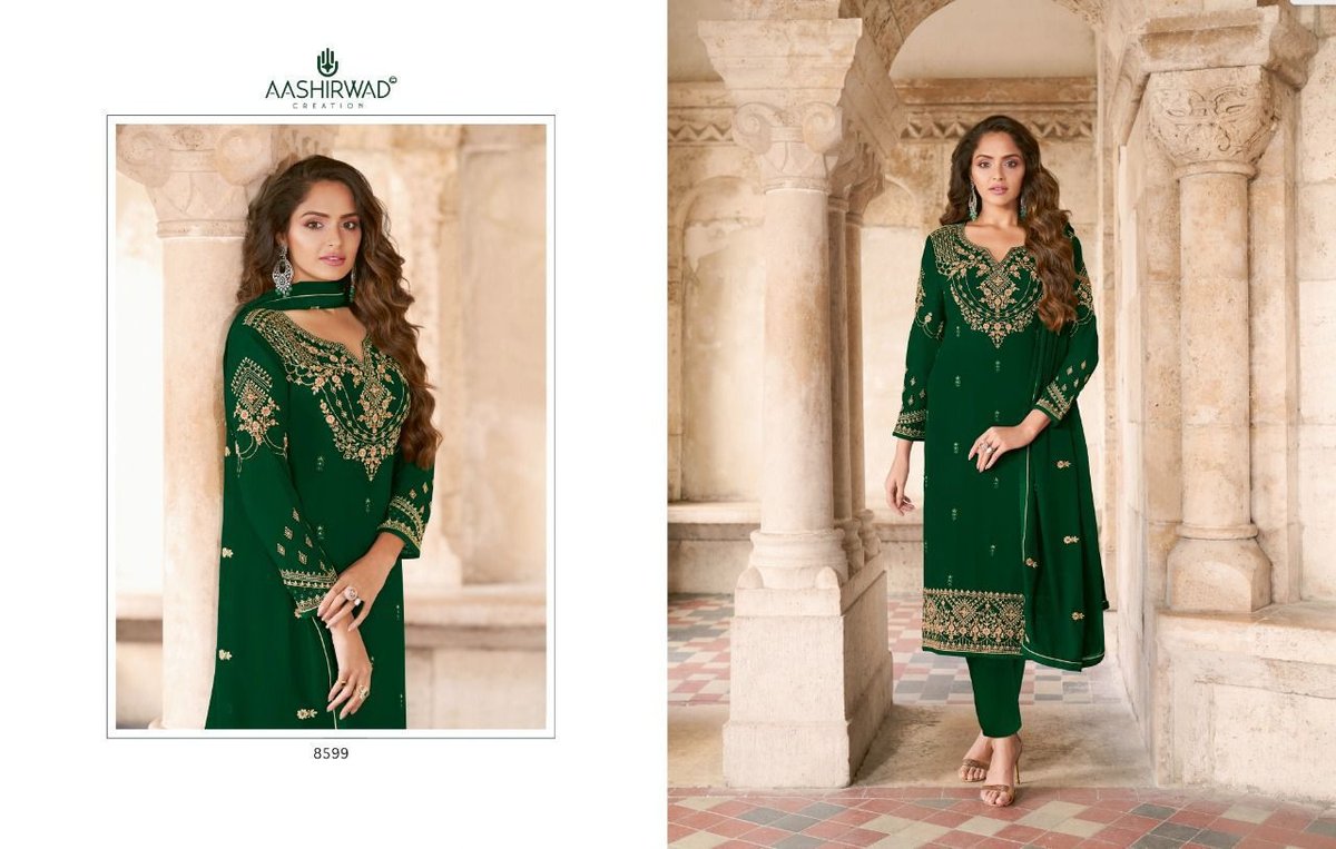 Aashirwad Creation Saarya 8598-8603 Series 2