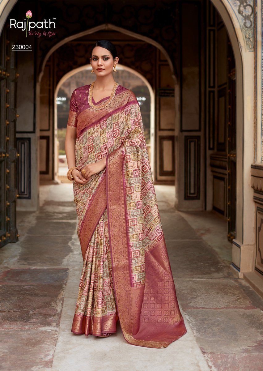 RAJPATH RASHMIKA SILK 230001 TO 230006 4