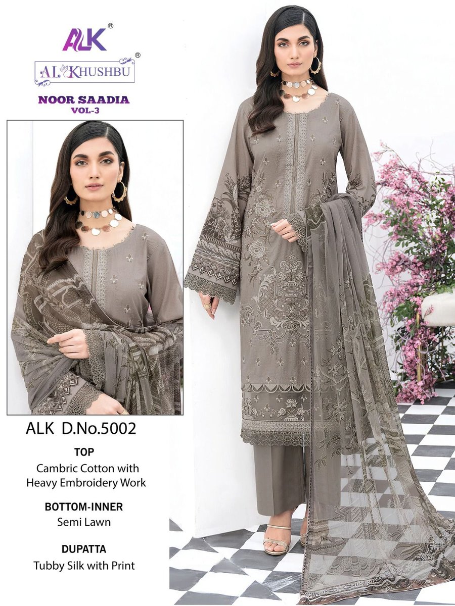 AL Khushbu Noor Saadia Vol-3 5001-5004 Series 2
