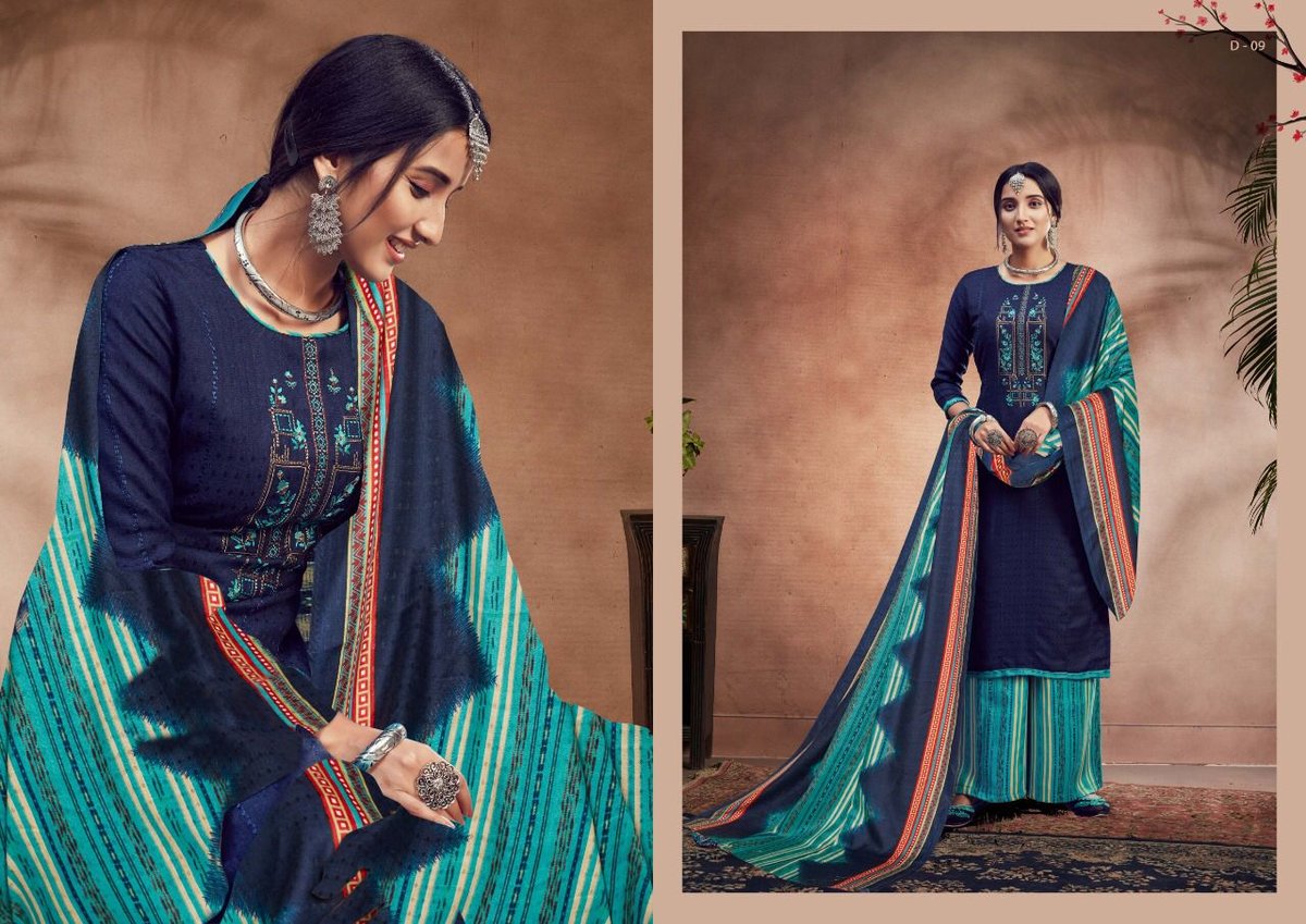 Belliza Designer Nizam-E-Patiyala Vol-3 D-01 to D-10 Series 9