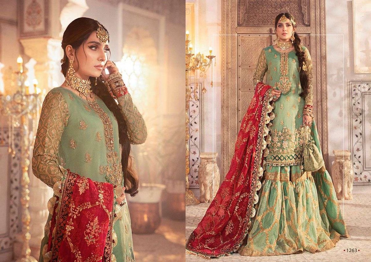 Deepsy Suits Maria.B Nx Embroidered Vol-21 1261-1267 Series 2