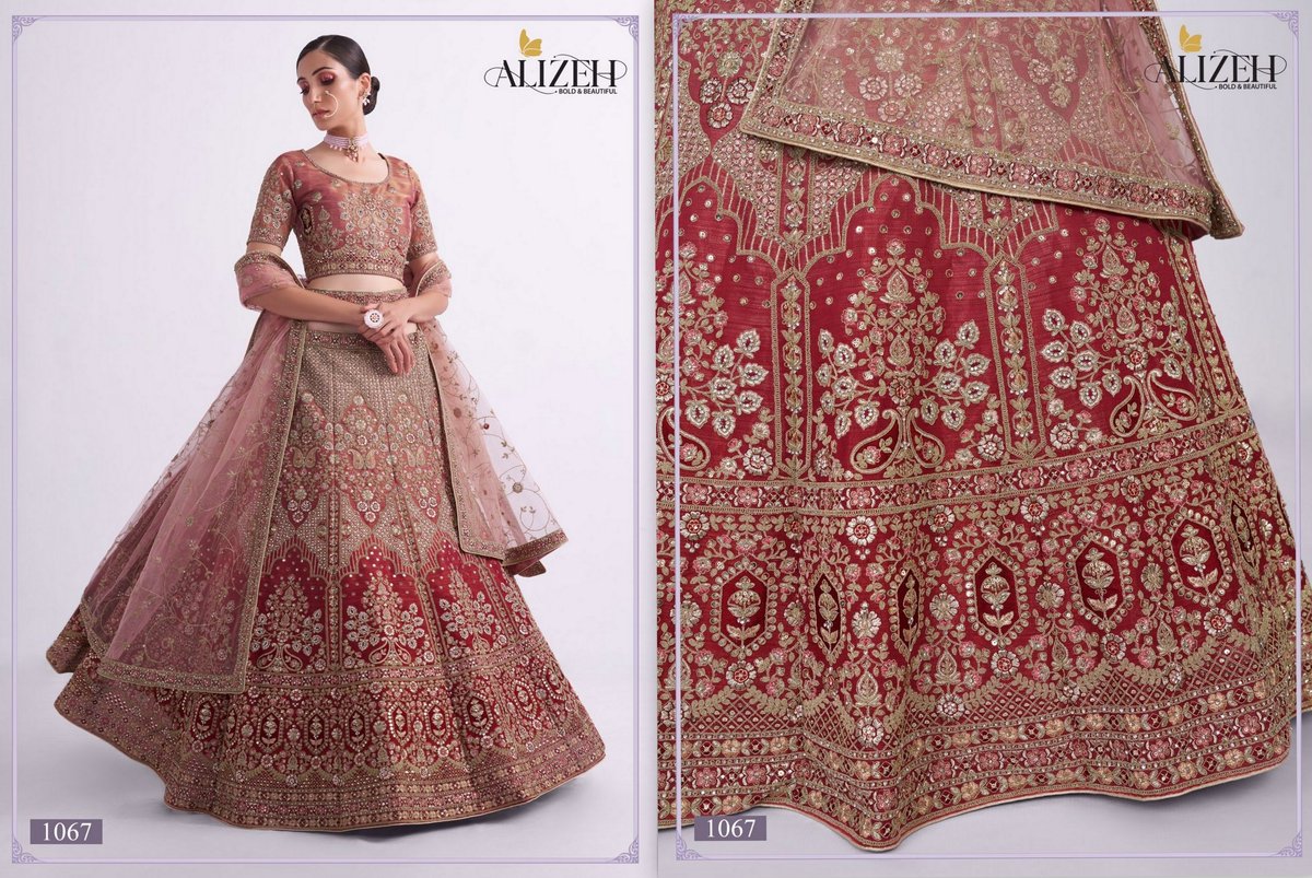 Alizeh Bridal Heritage Premium Vol-2 1061-1067 Series 7