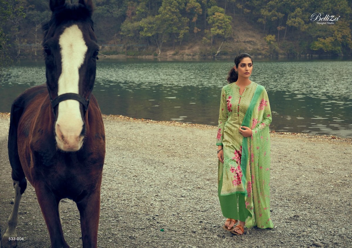 Belliza Designer Riwaaz vol-2 533-001 to 533-010 Series 4