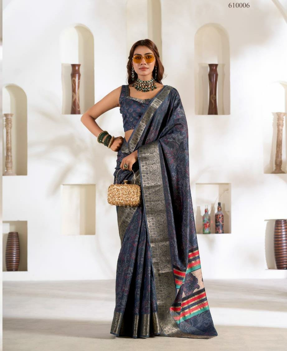 RAJPATH VIOLET SILK 610001 TO 610006 SERIES 6