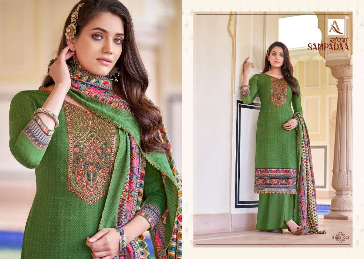 Alok Suits Sampadaa 860-001 To 860-010 Series 3