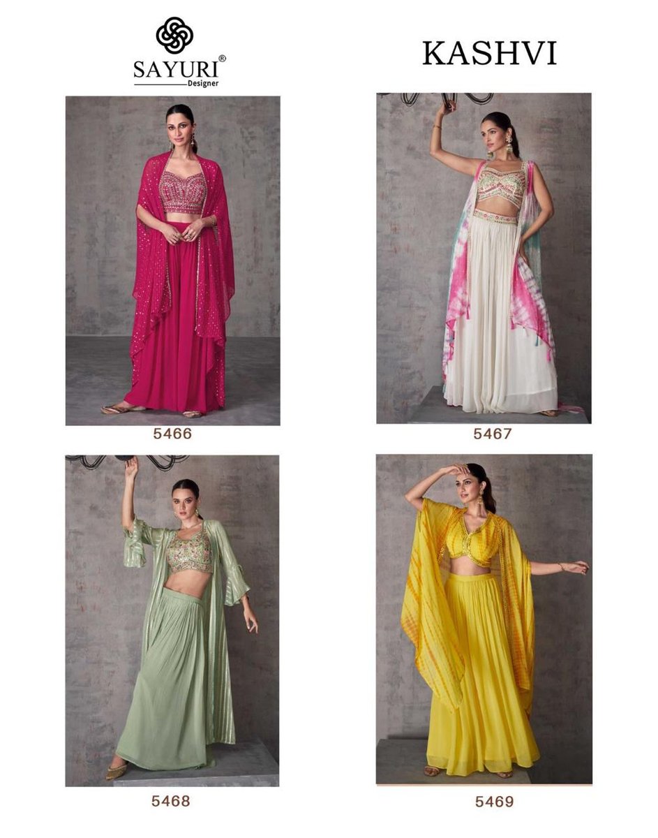 SAYURI DESIGNER KASHVI 5466 TO 5469 5