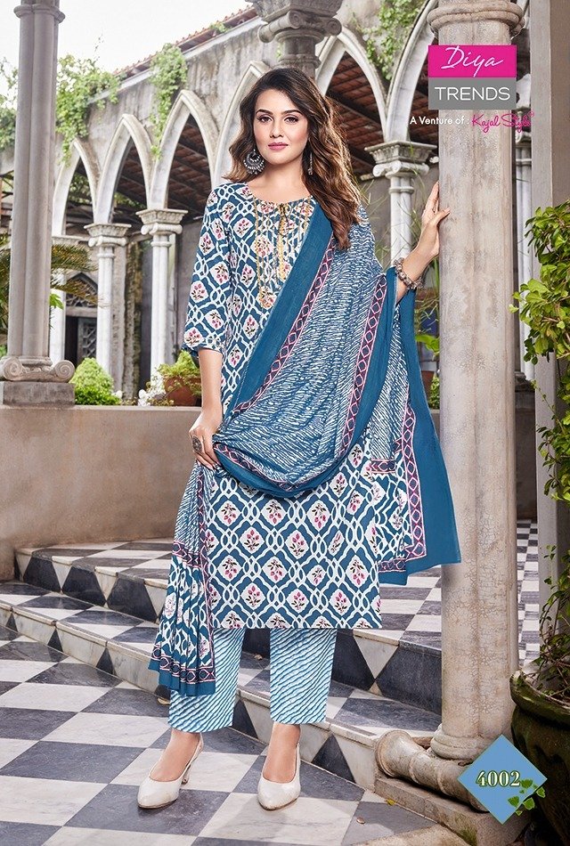 Diya Trends Odhani Vol-4 4001-4010 Series 2
