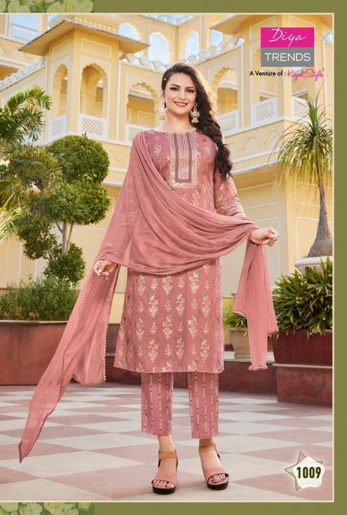 Diya Trends Zubeda Vol-1 1001-1010 Series 9
