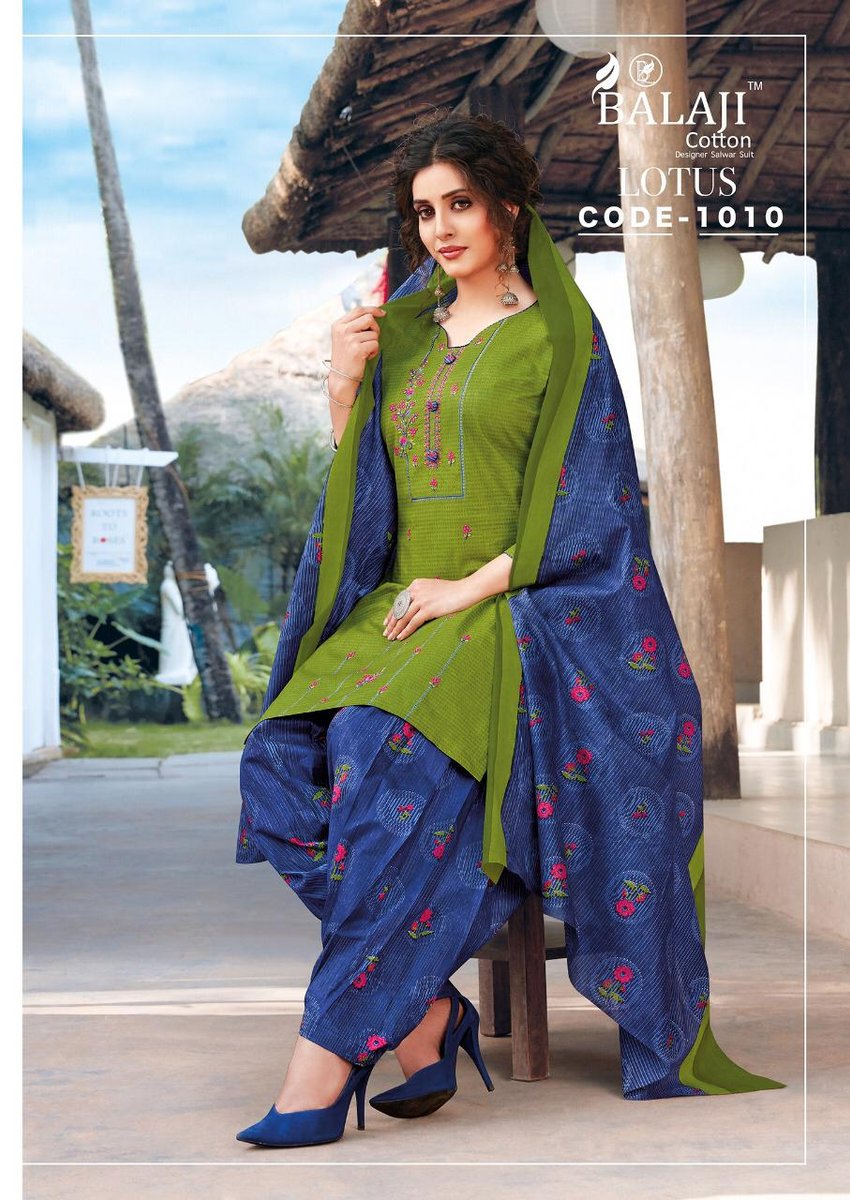 Balaji Cotton Lotus Vol-1 1001-1012 Series 10