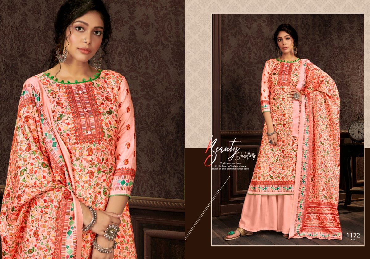 Bipson Prints Kashmiri Queen Vol-7 1170-1173 Series 3