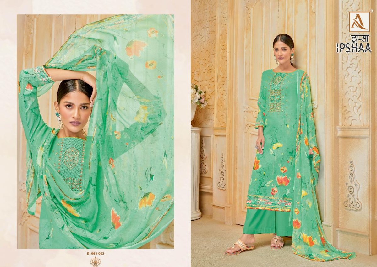 Alok Suits Ipshaa 963-001 to 963-008 Series 2