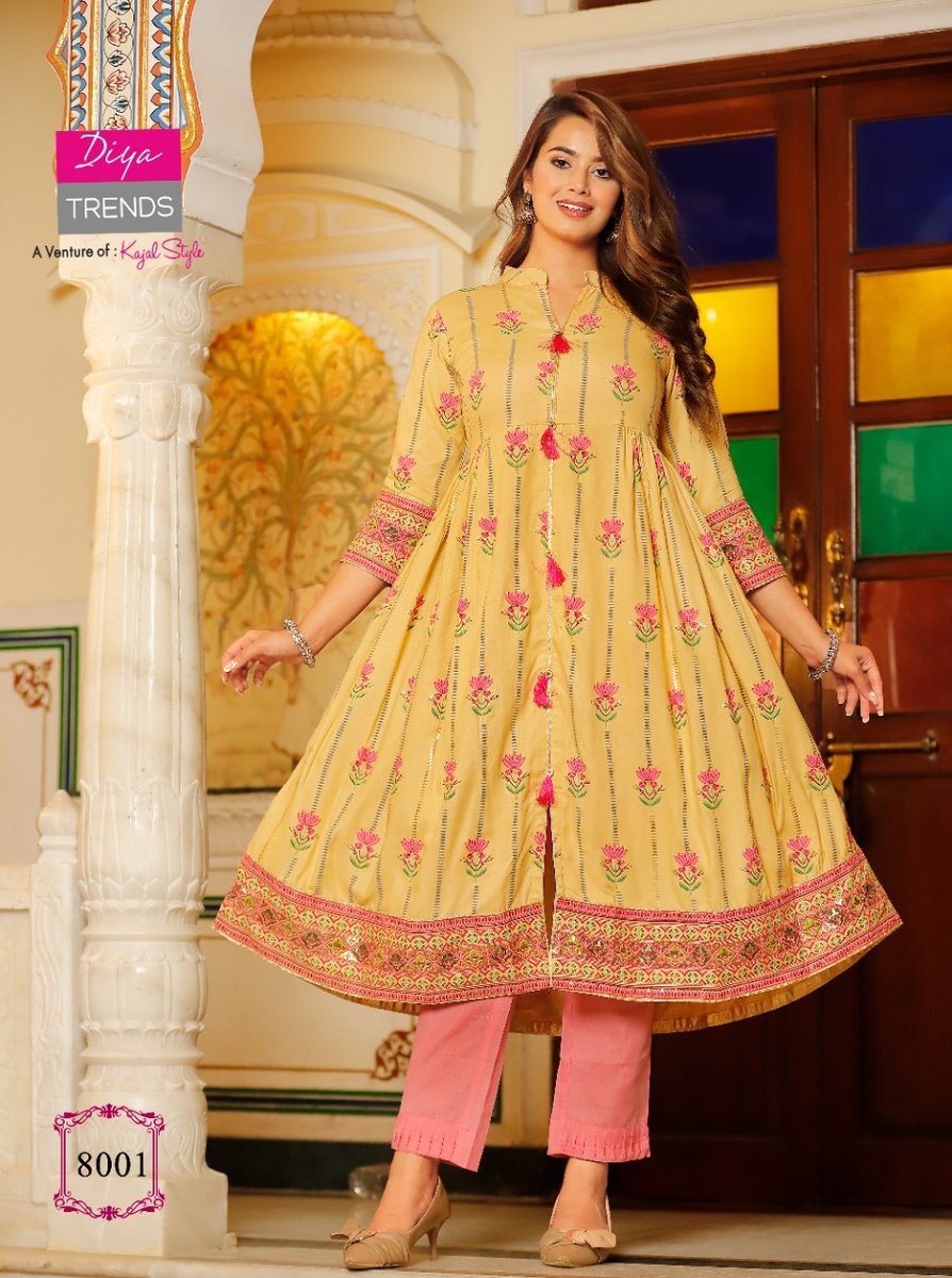 Diya Trends Ethnicity Vol-8 8001-8008 Series 1