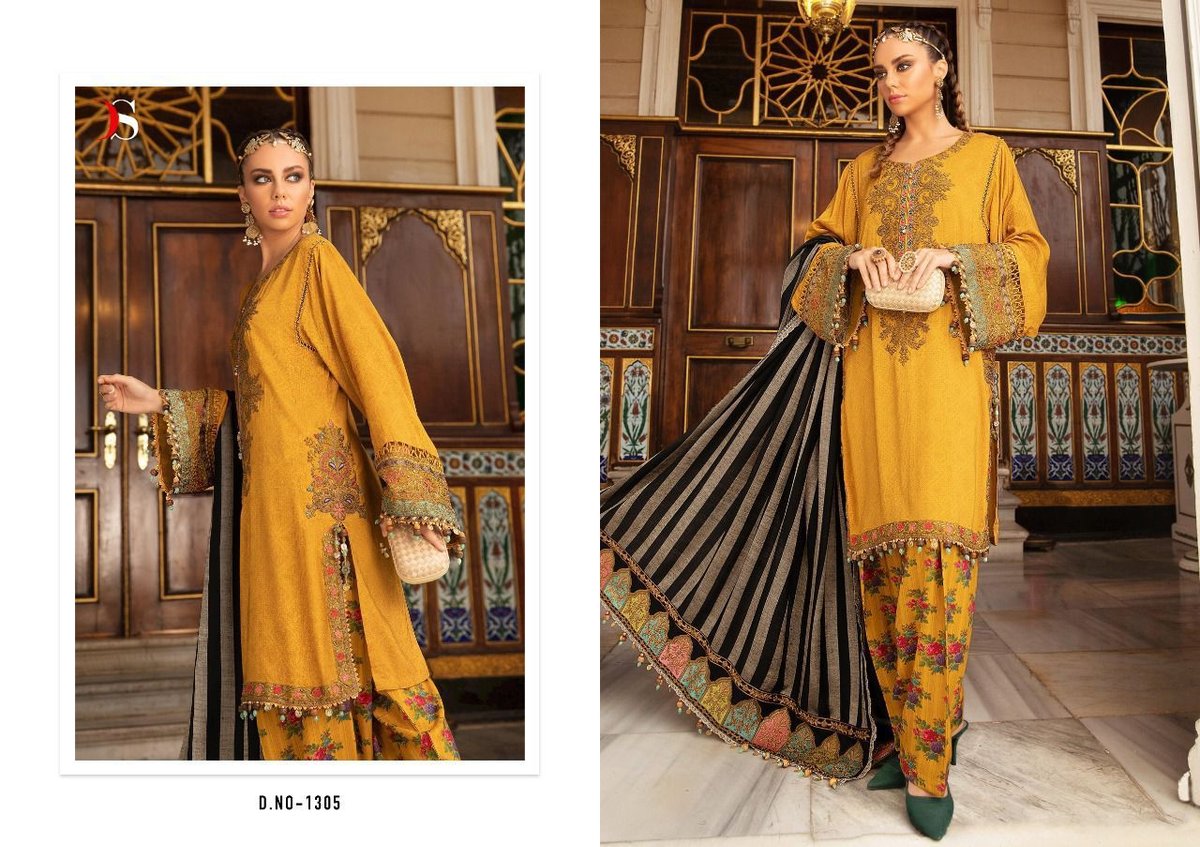 Deepsy Suits Mariab Premium Lawn Vol-21 1301-1308 Series 5