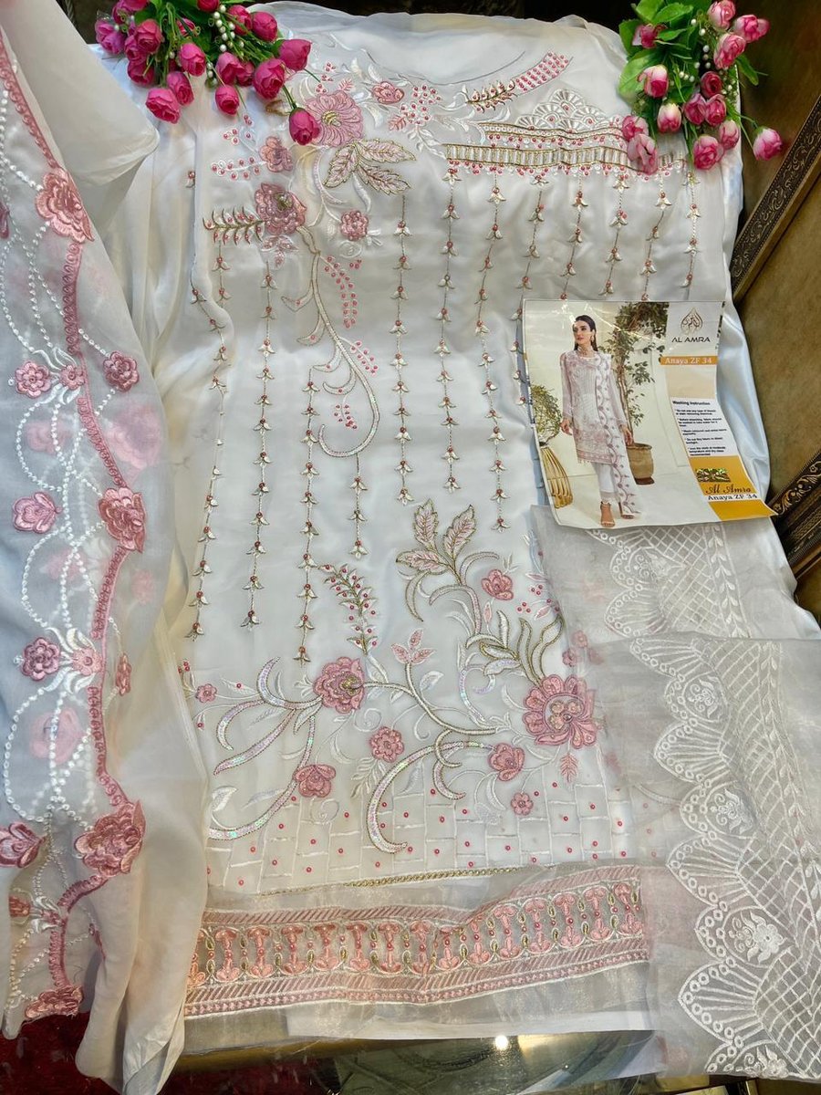 AL Amra Anaya Lawn ZF-34 Salwar Suits 2
