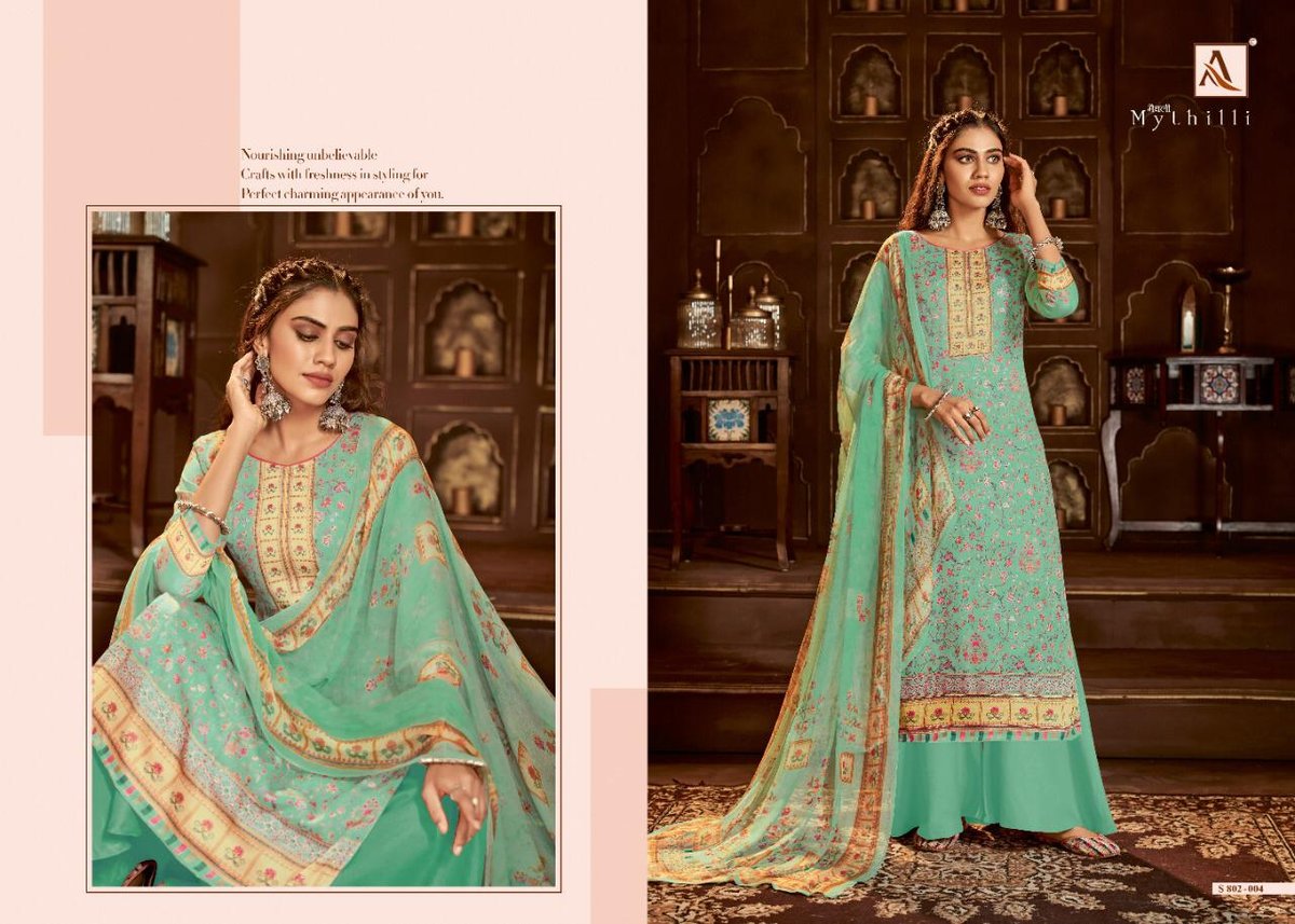 Alok Suits Mythilli 802-001 to 802-010 Series 4