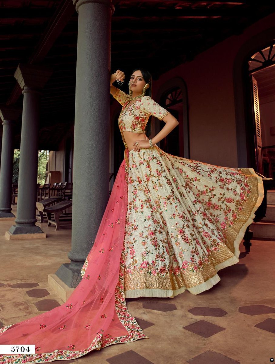 Arya Designer Lehenga Vastrey Vol-3 5701-5708 Series 4