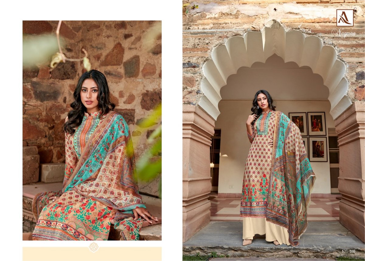 Alok Suits Nagmaa  571-001 to 571-010 Series 10