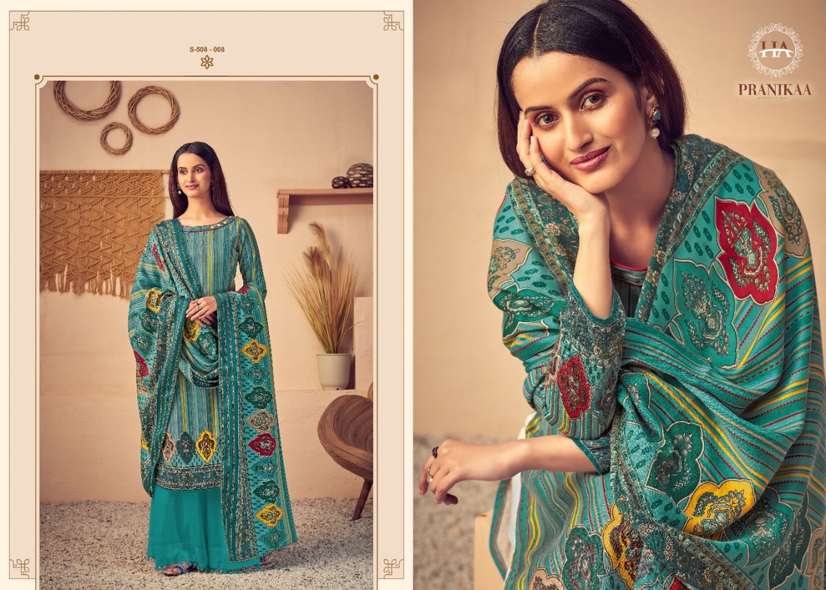 Harshit Fashion Pranikaa 508-001-508-010 Series 8